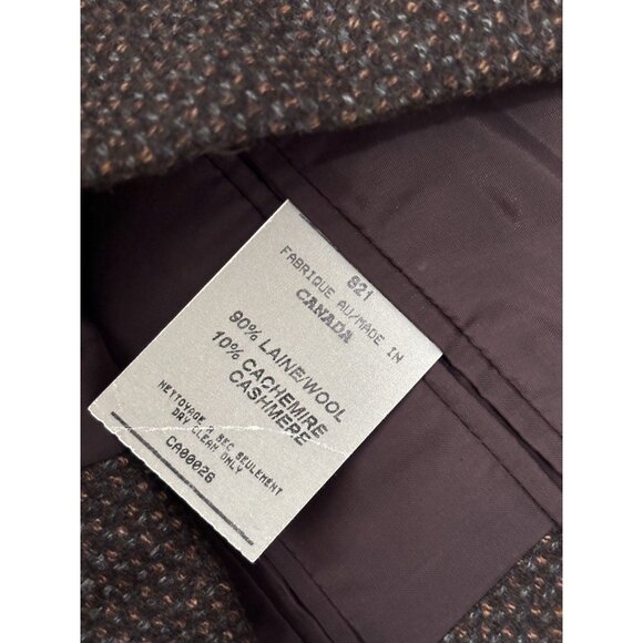 Arnold Brant Loro Piana Men's Sz 46R Brown Wool Cashmere 3 Button Blazer Jacket - Picture 5 of 10